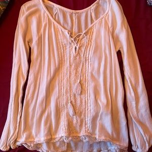 long sleeve pirates blouse
